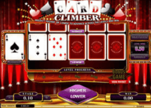 Card Climber Casino Game in Canada.
