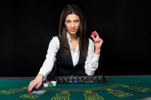 Image of Live Dealer Casino Female Dealer
