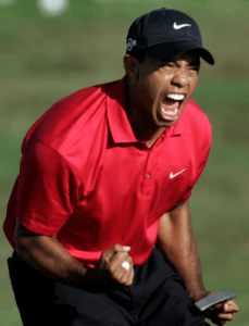 Tiger Woods Roar back.