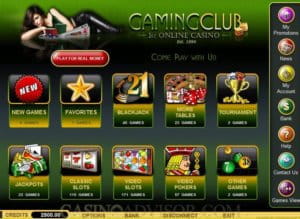 Gaming Club Casino Games