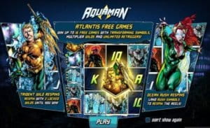 Aquaman Pokie New Zealand